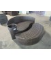 Rattan Day Bed With Foot Stool & Table